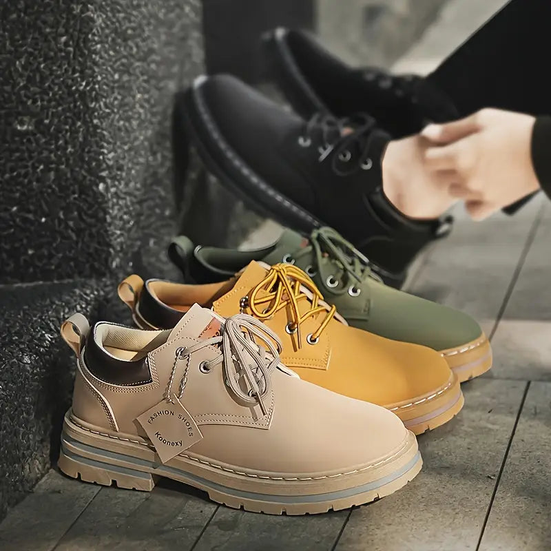 Trevino Klassische Schnürschuhe Mit Runder Zehen