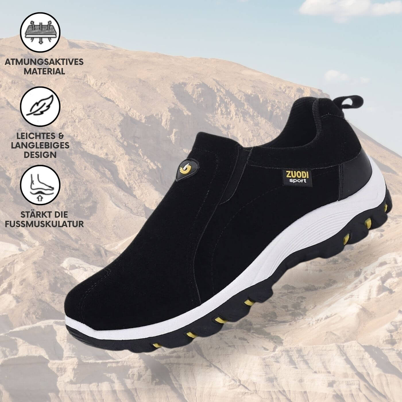 Luxe stepp Komfort für deine Füsse