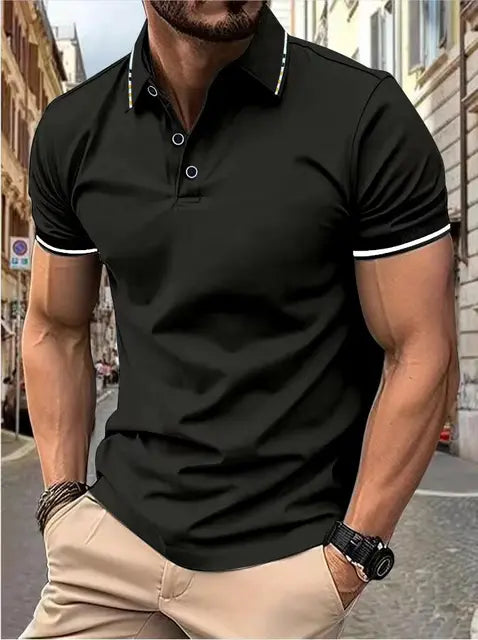 Feinschnitt Herren Langarmshirt