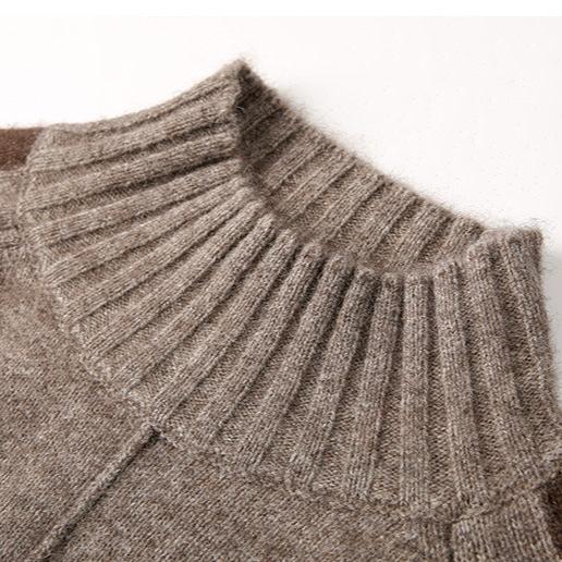 Rollkragenpullover Kleid