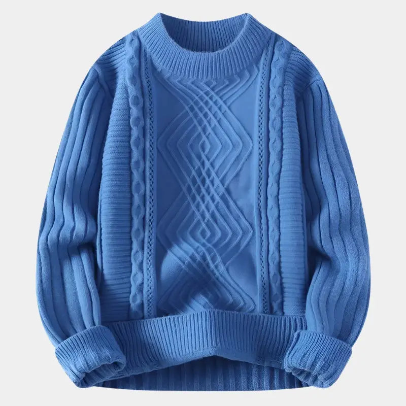 Strukturierter Pullover