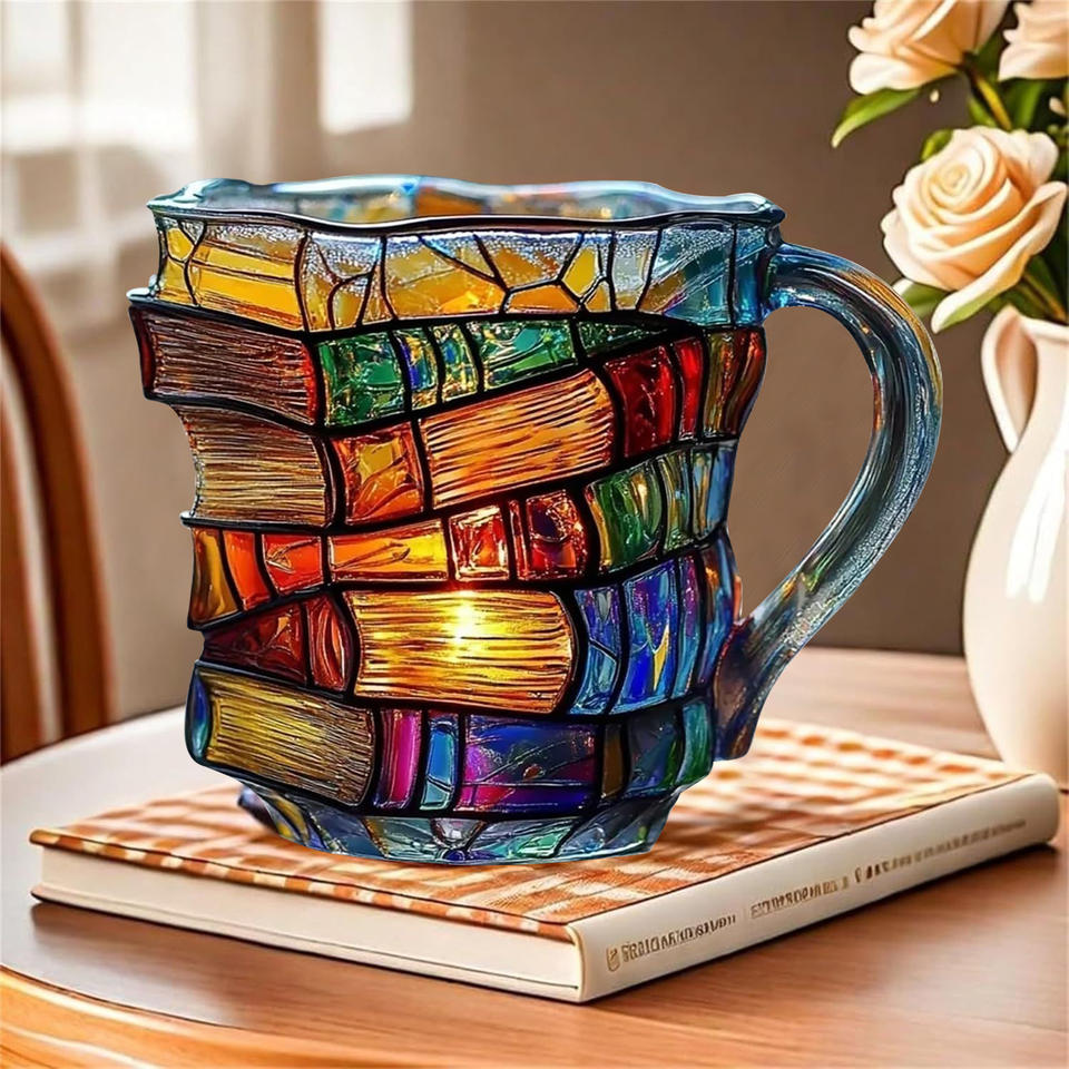 MugArt – Tasse mit Bemaltem Buch