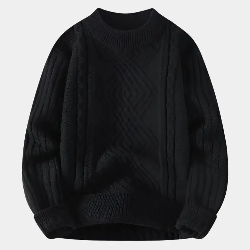 Strukturierter Pullover