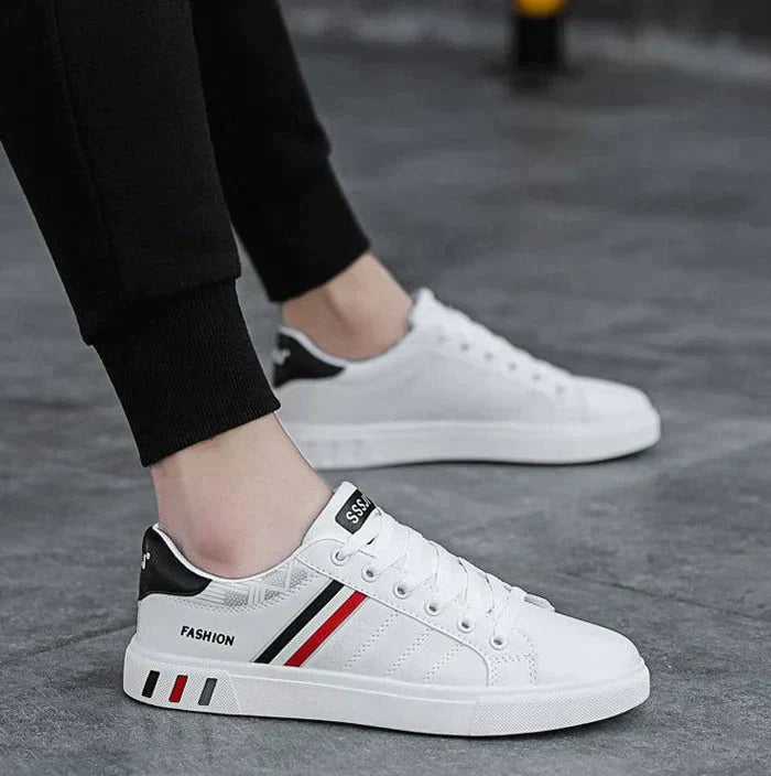 HERBERGER | Herren Sneaker Low mit Struktur für Alltag