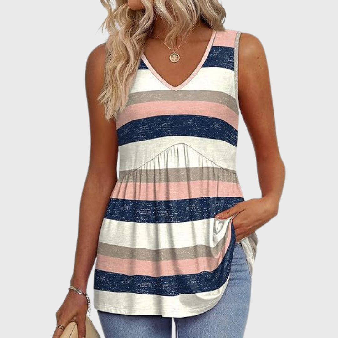 Elenor Elegante lässige Alltag-Oberteil