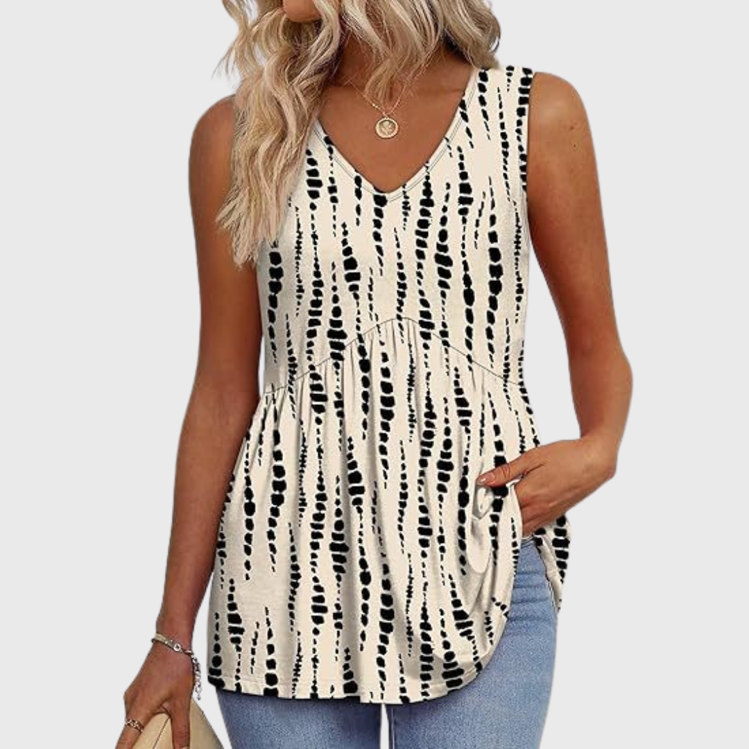 Elenor Elegante lässige Alltag-Oberteil