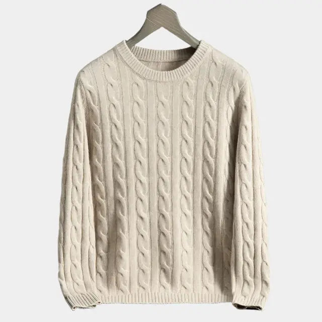 Exquisiter Pullover aus Wolle