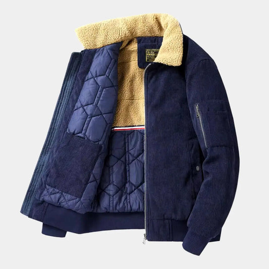 Bomberjacke aus Cord