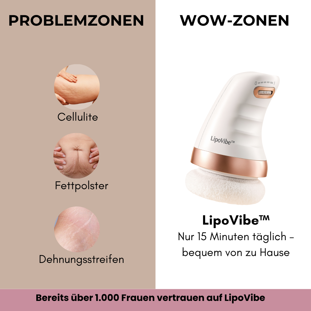 LipoVibe™ –  Für sichtbare Straffung & Formung