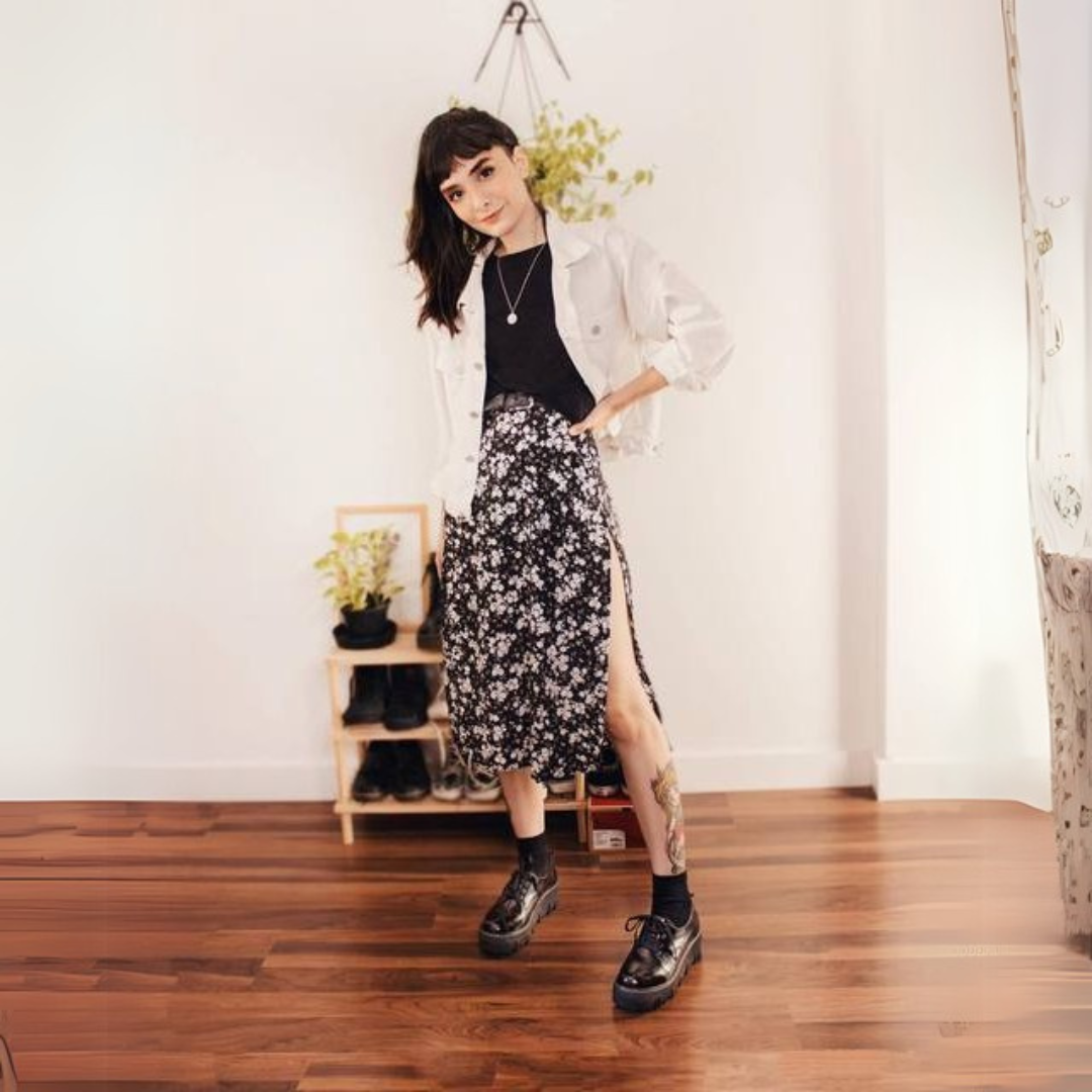 Schattentanz Damen Rock