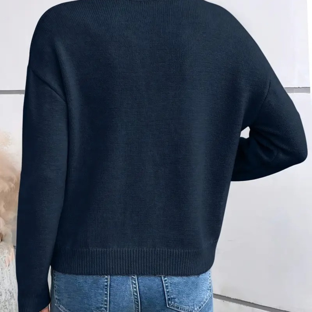 Léonie™ Elegantes Langarmshirt