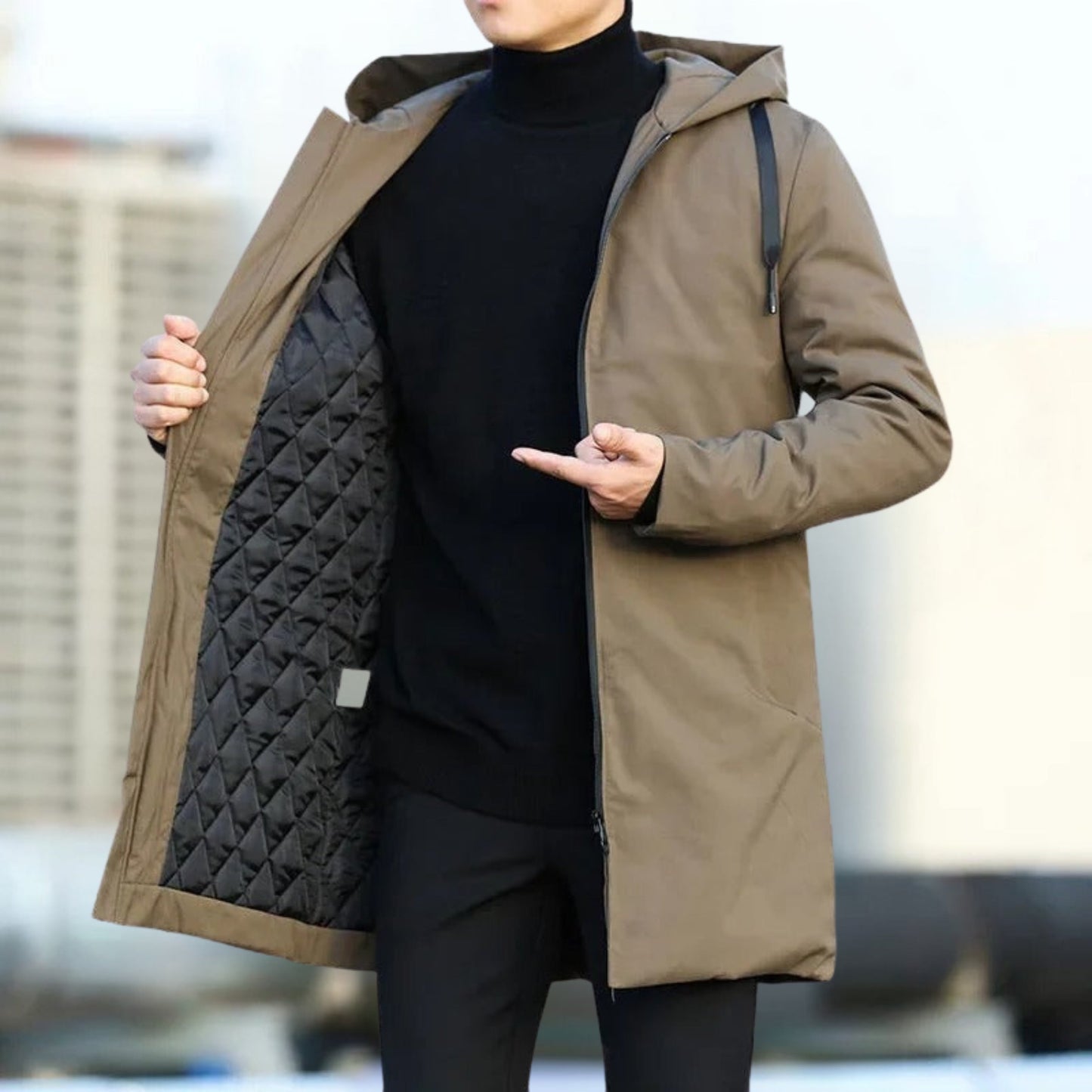 Vincenzo™ Windjacke Mit Kapuze