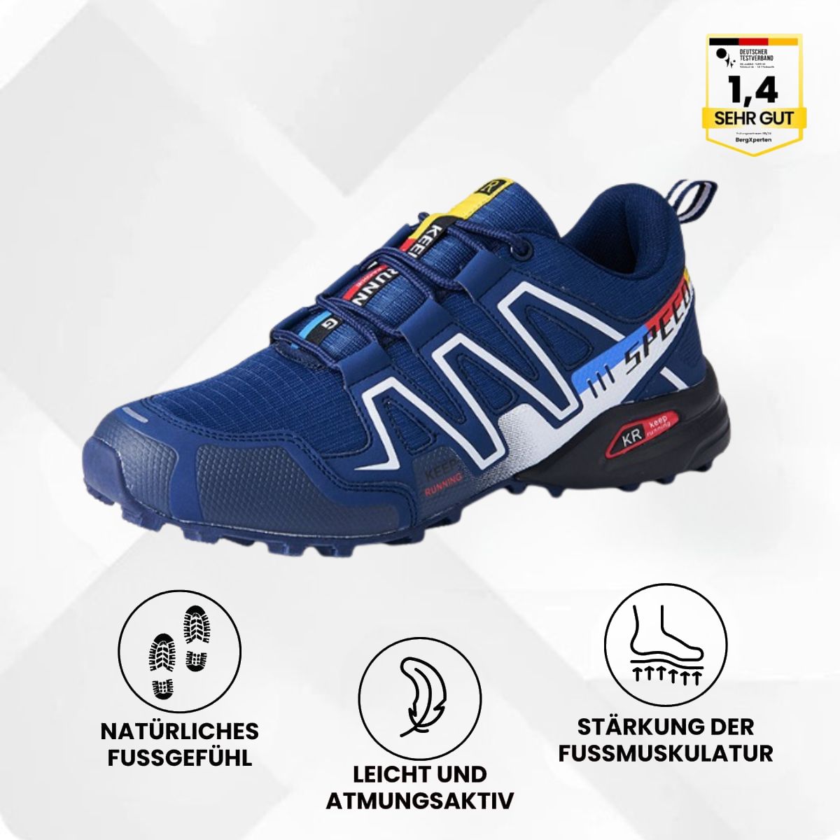 ORTHOTREKKING Ergonomische Entlastungs Trekkingschuhe