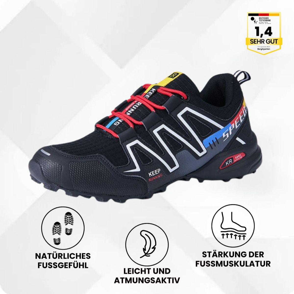 ORTHOTREKKING Ergonomische Entlastungs Trekkingschuhe