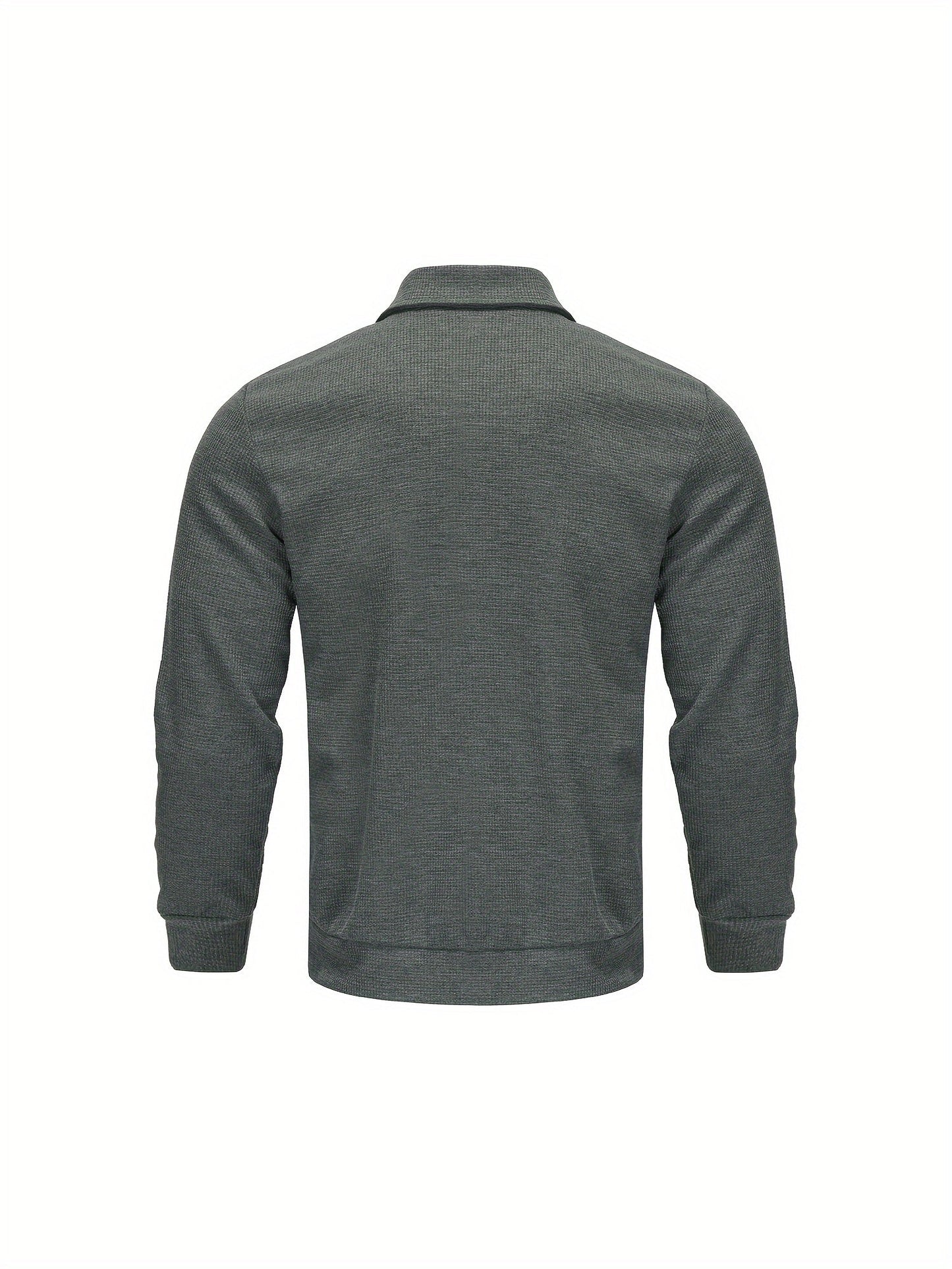 Marvin – Lässige Polyester Jacke Mit Reißverschluss