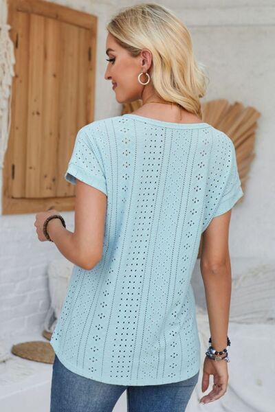 Sommerstruktur Kurzarmshirt