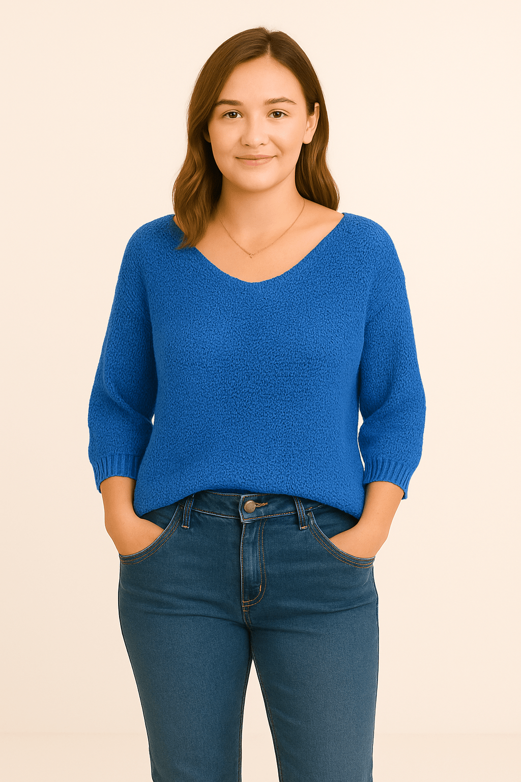 HERBERGER | Damen Pullover mit Rundhalsausschnitt