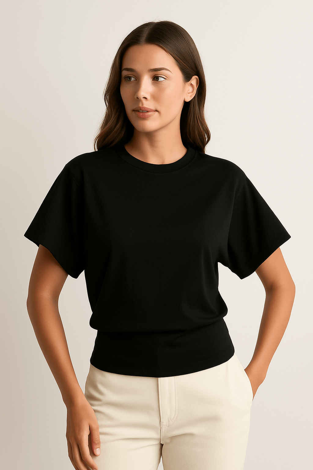 HERBERGER | Damen T-Shirt weit geschnitten und luftig für Sommer & Freizeit