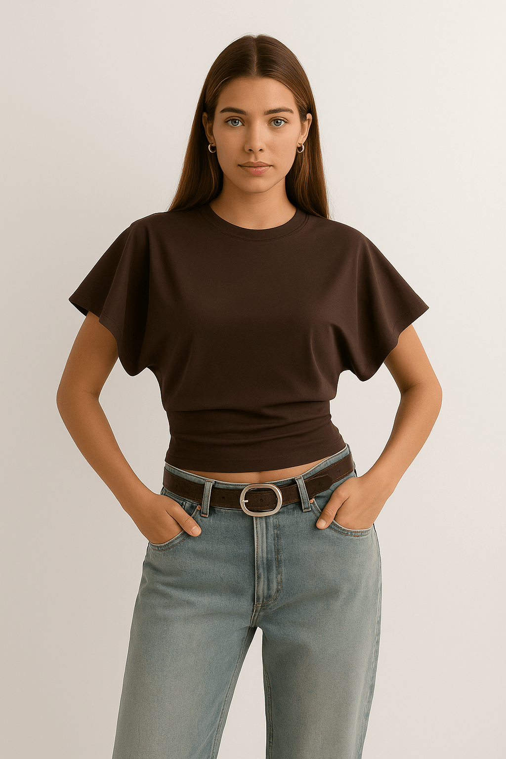 HERBERGER | Damen T-Shirt weit geschnitten und luftig für Sommer & Freizeit