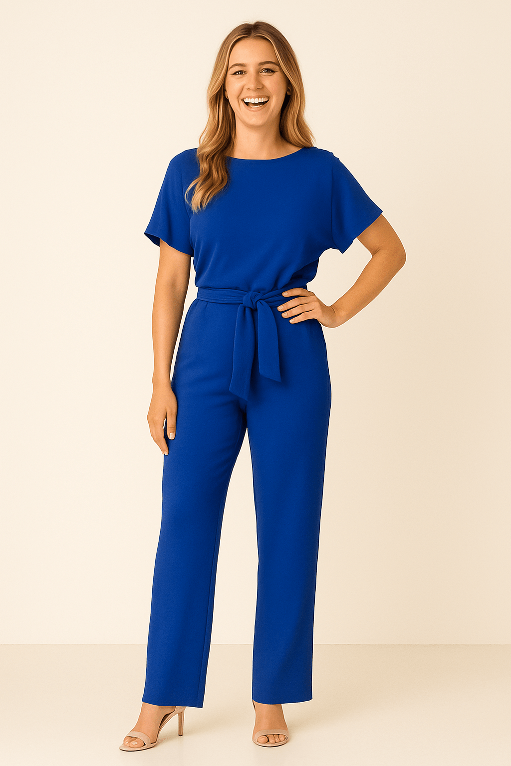 HERBERGER | Damen Jumpsuit luftig-leicht mit weichem Stoff und tailliertem Schnitt