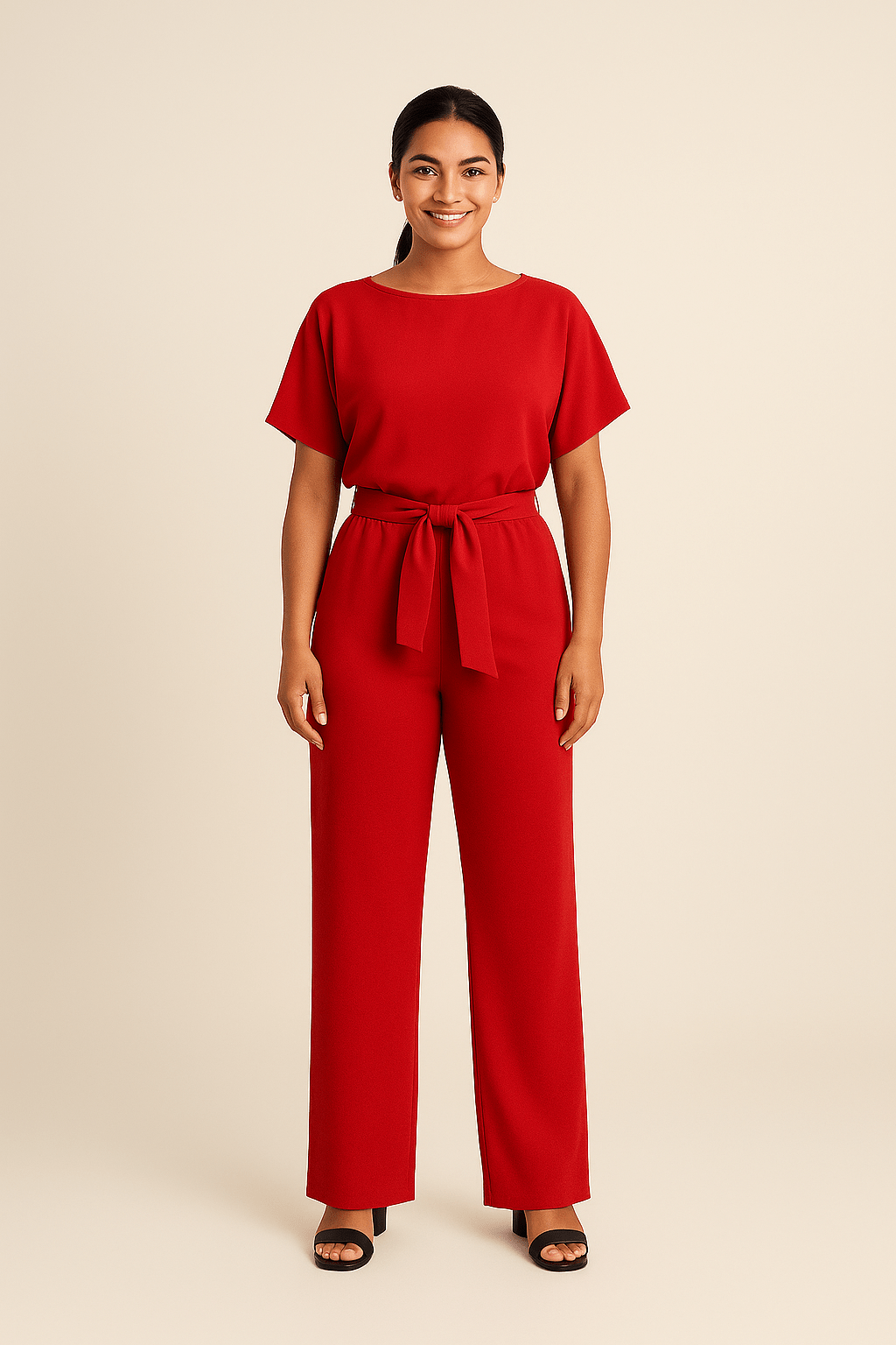 HERBERGER | Damen Jumpsuit luftig-leicht mit weichem Stoff und tailliertem Schnitt