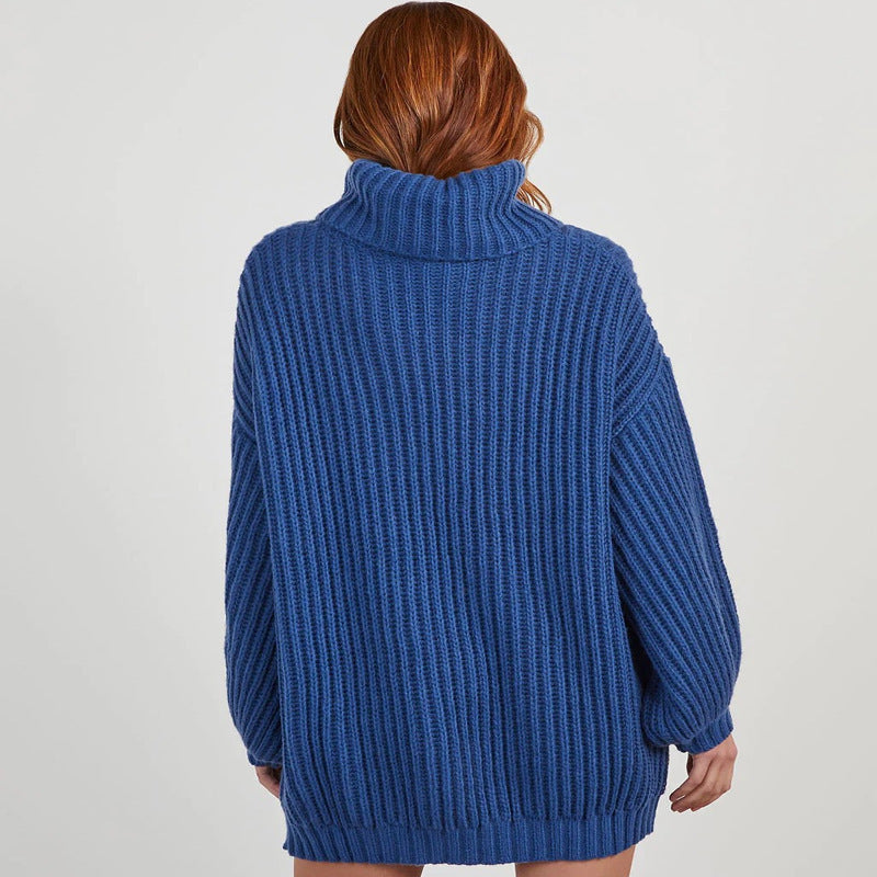 Stilvolles Pullover Kleid