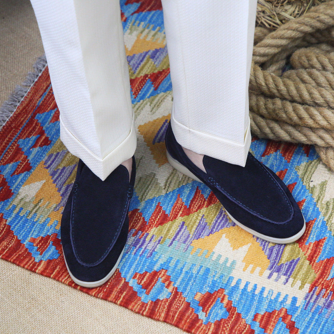 Cap Ferrat Wildleder Slipper