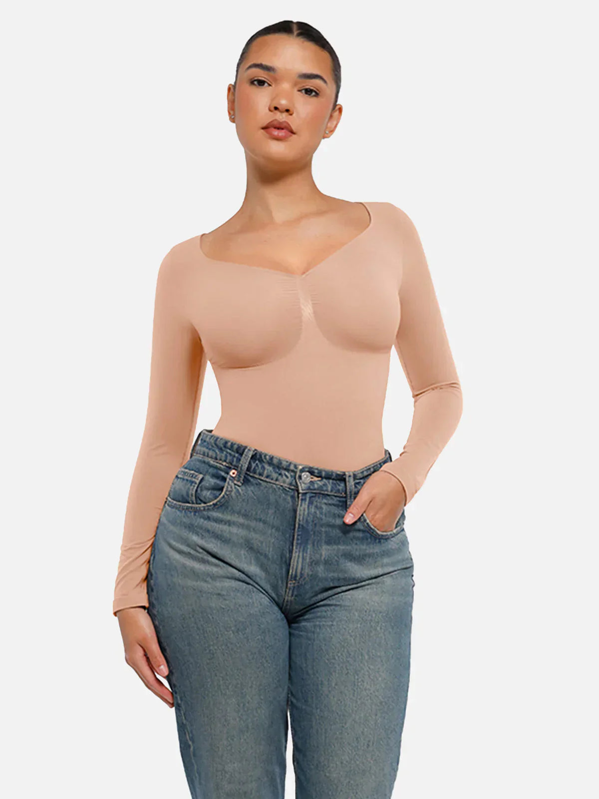 Bodysuit Shapewear Longsleeve