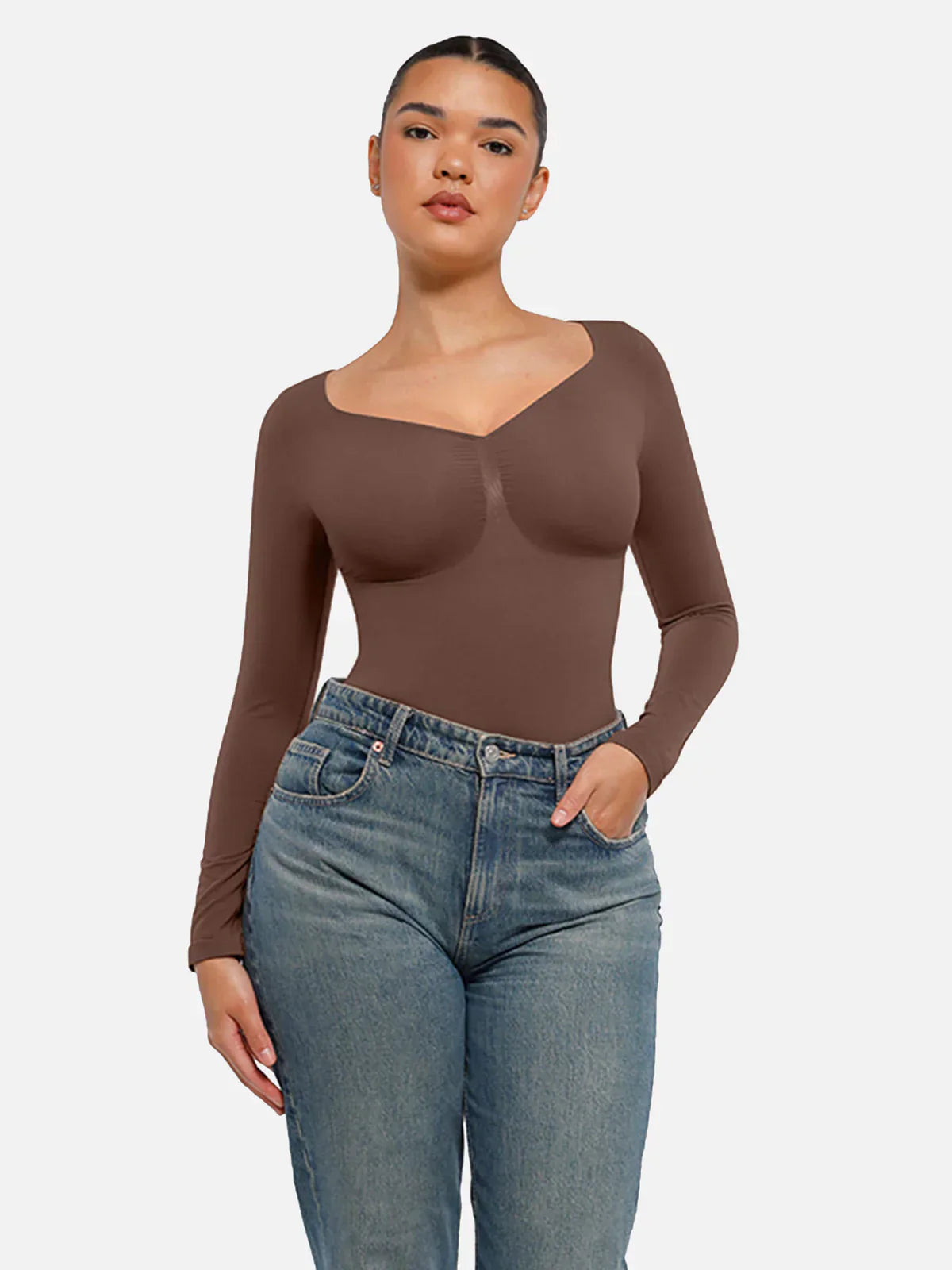 Bodysuit Shapewear Longsleeve