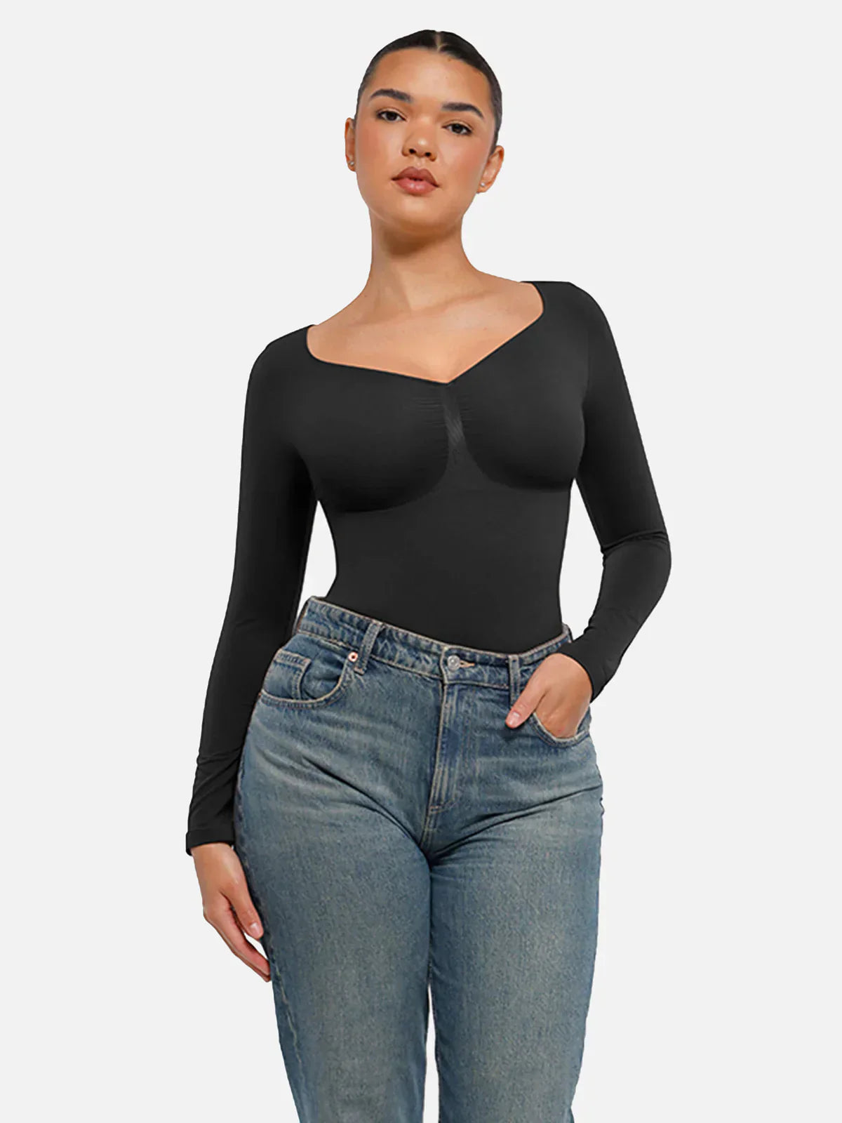 Bodysuit Shapewear Longsleeve