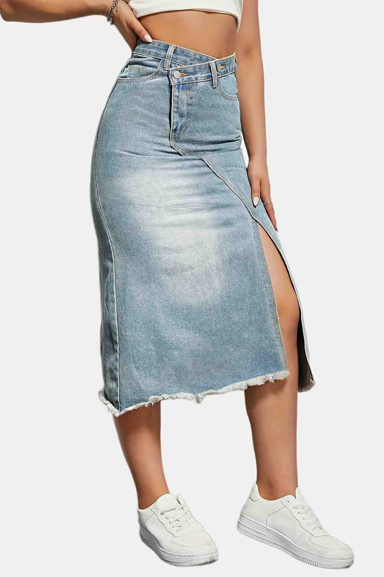 Jeansflair Damen Rock