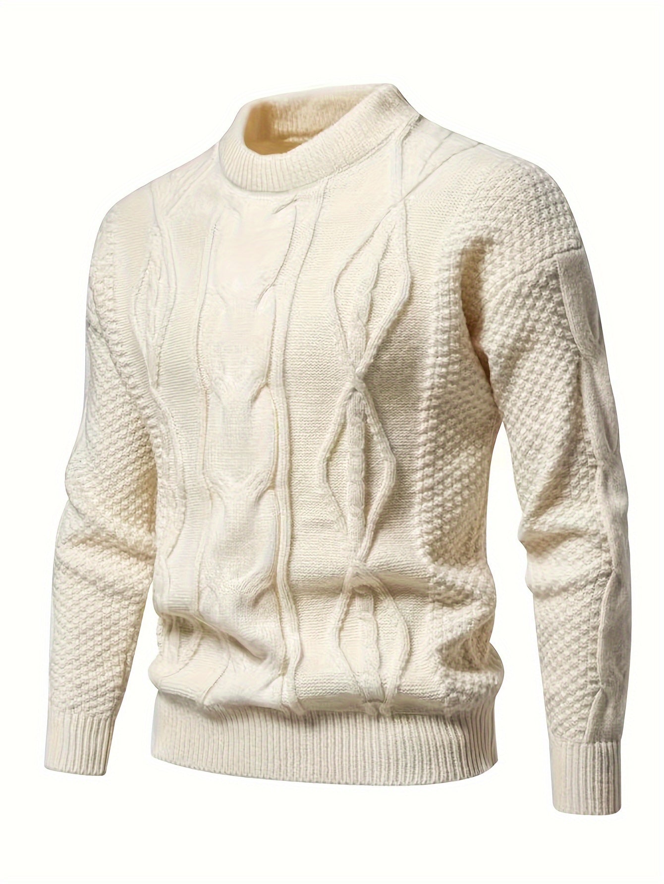 Kalisto™ Lässiger Langarm Strickpullover