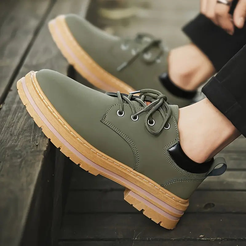 Trevino Klassische Schnürschuhe Mit Runder Zehen