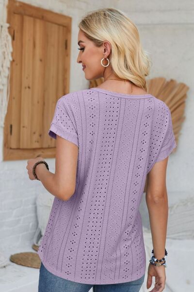 Sommerstruktur Kurzarmshirt