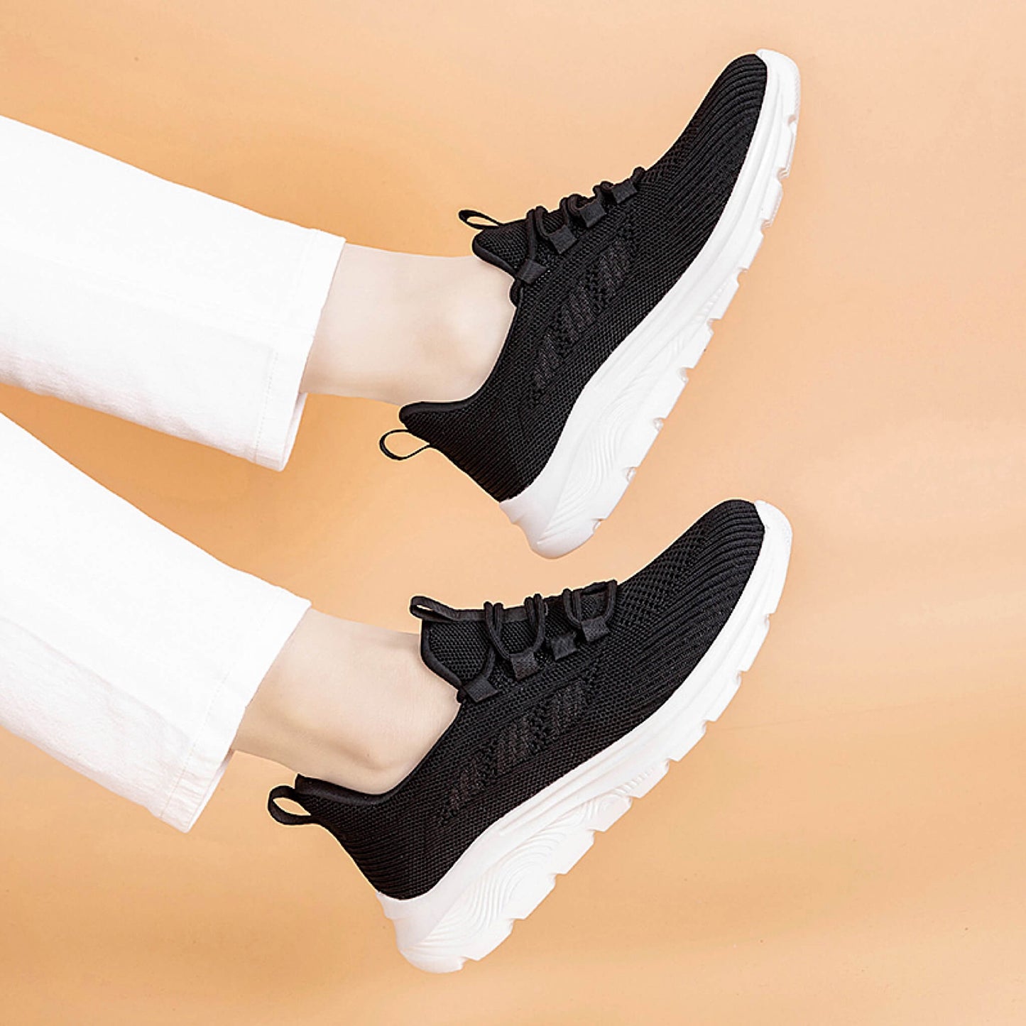 Schwarzkomfort Sneaker