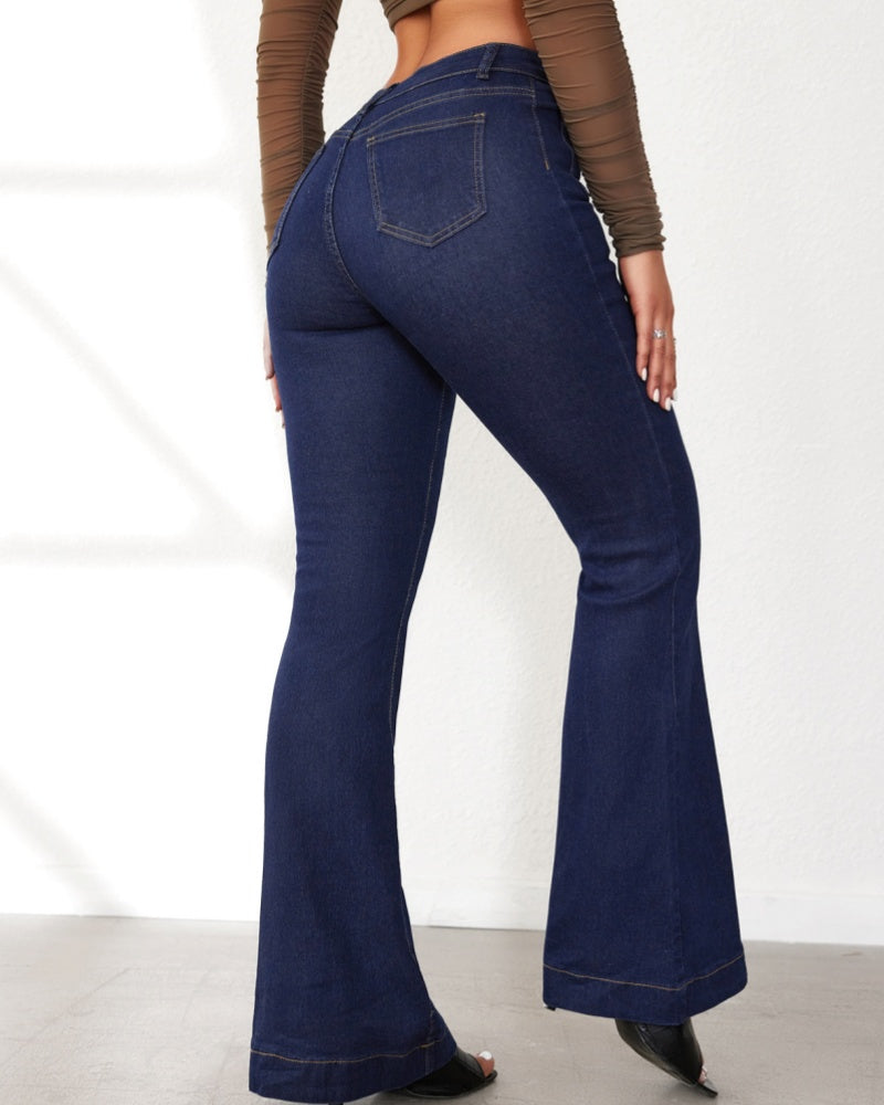 Damen Jeans mit Hoher Taille