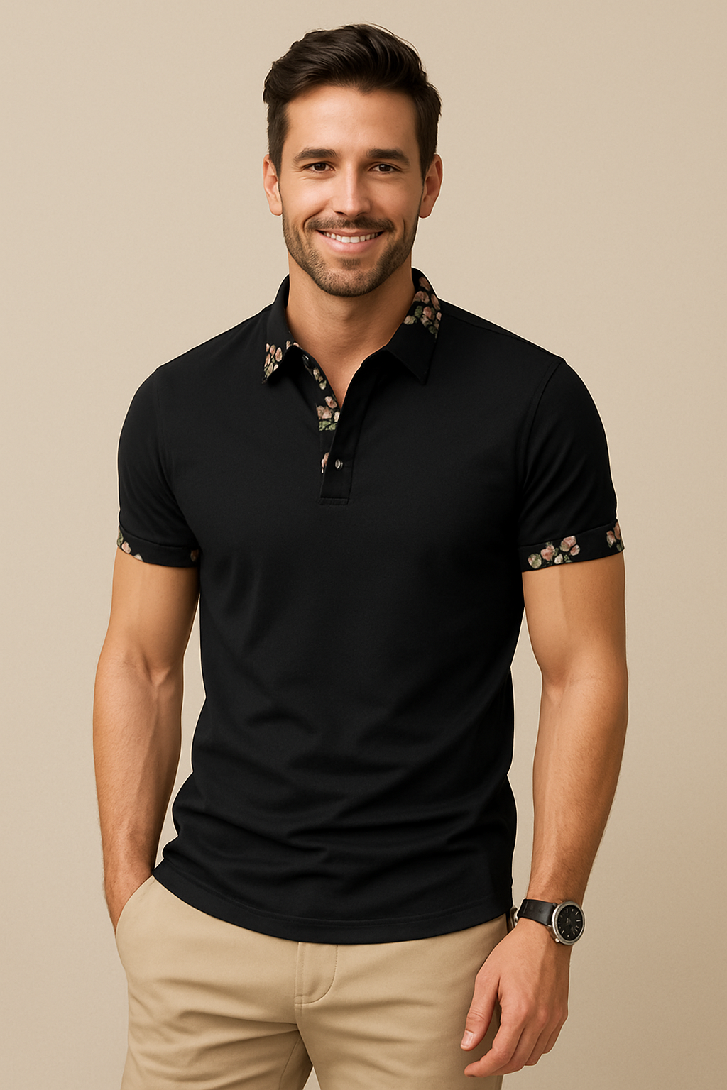 HERBERGER | Poloshirt mit klassischer Passform