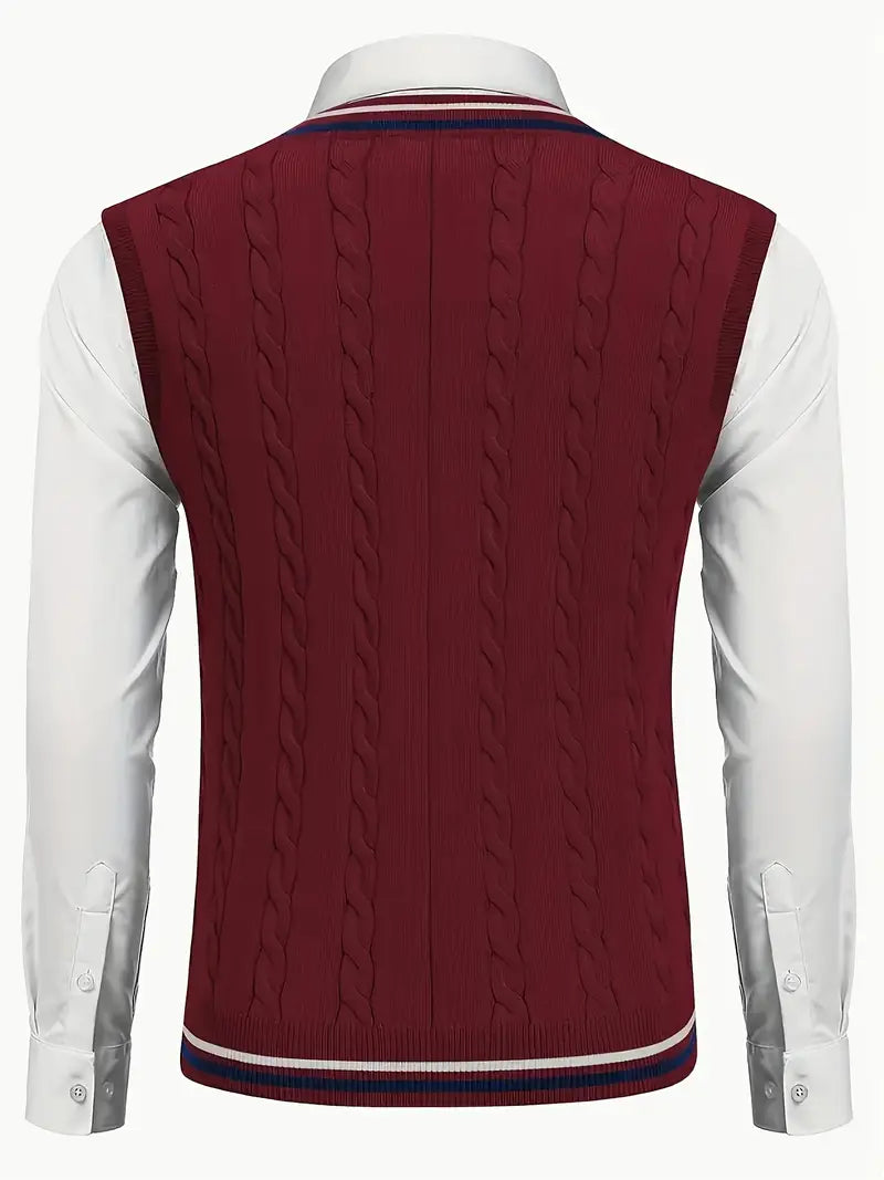 Duane™ Ärmelloser Strickpullover