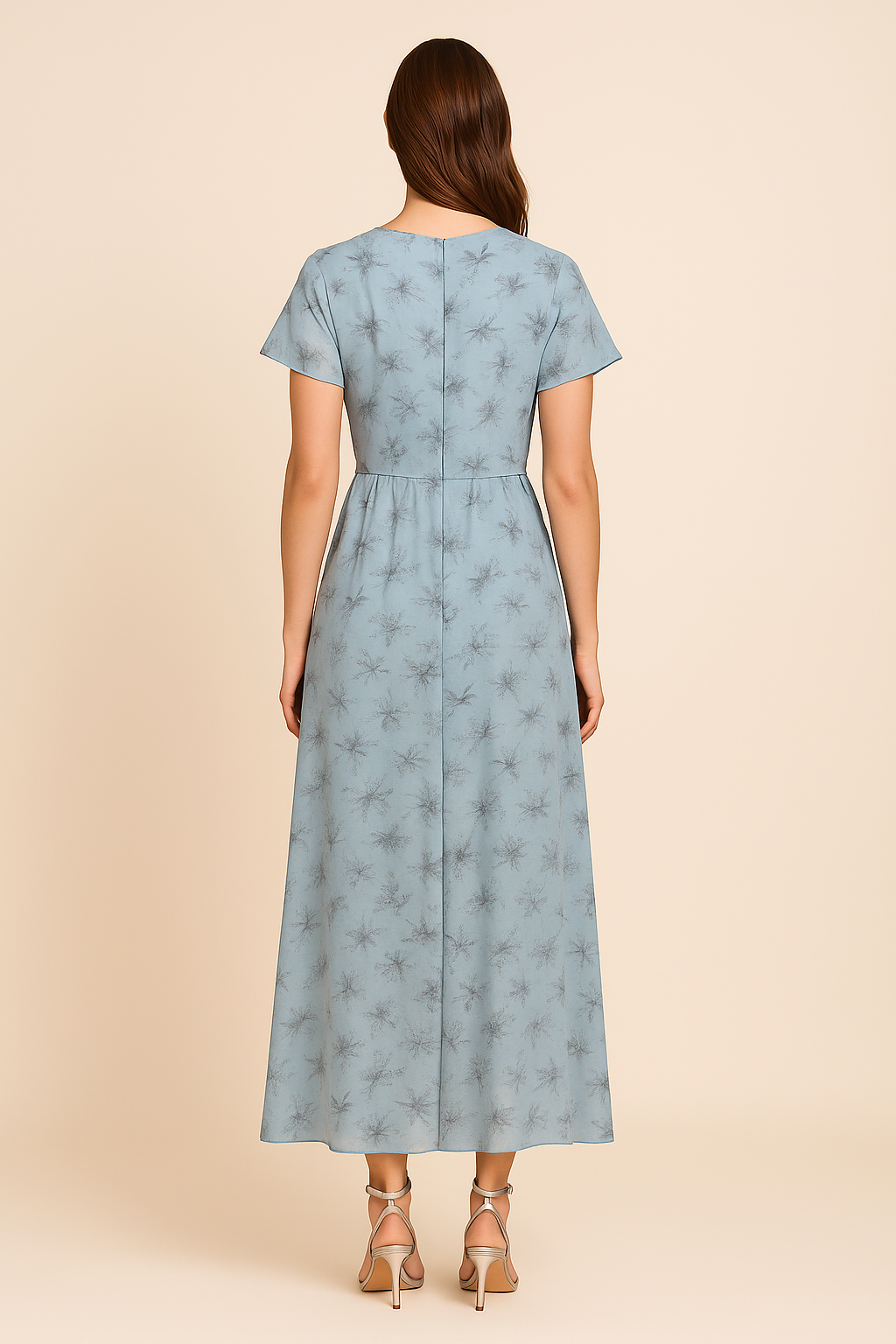 HERBERGER | Atmungsaktives Damen Midikleid elegant für Sommer