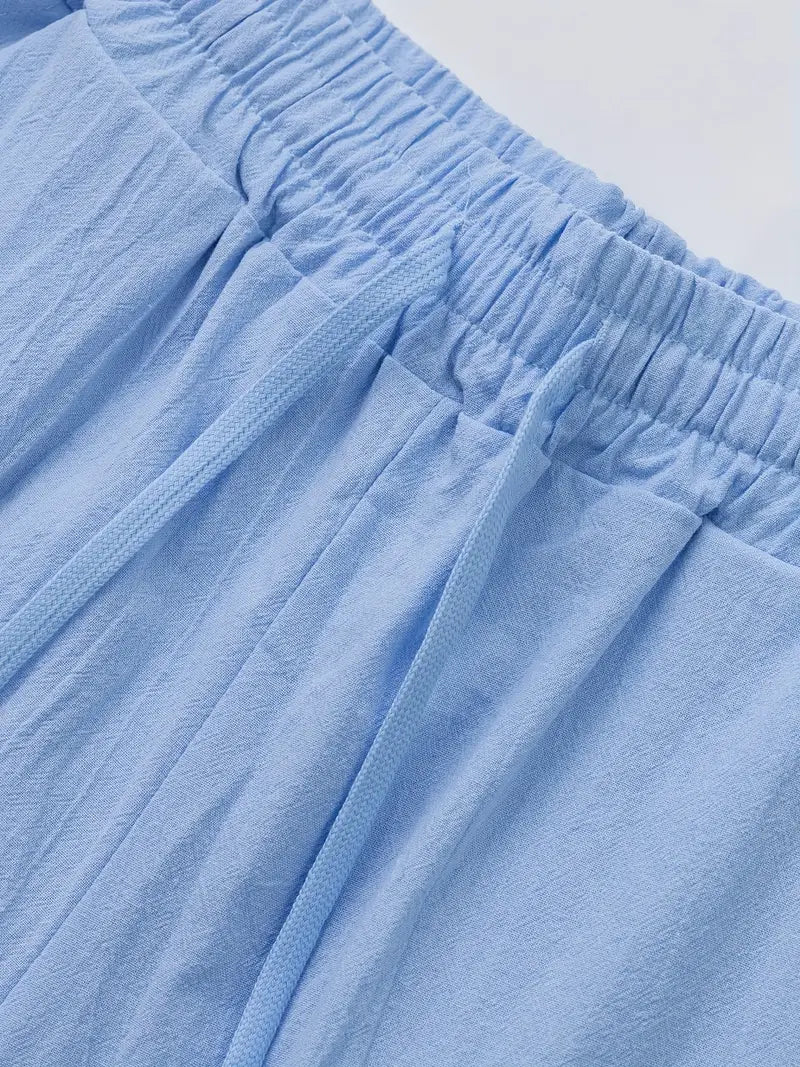 Babaev Stilvolle Leinen Hosen