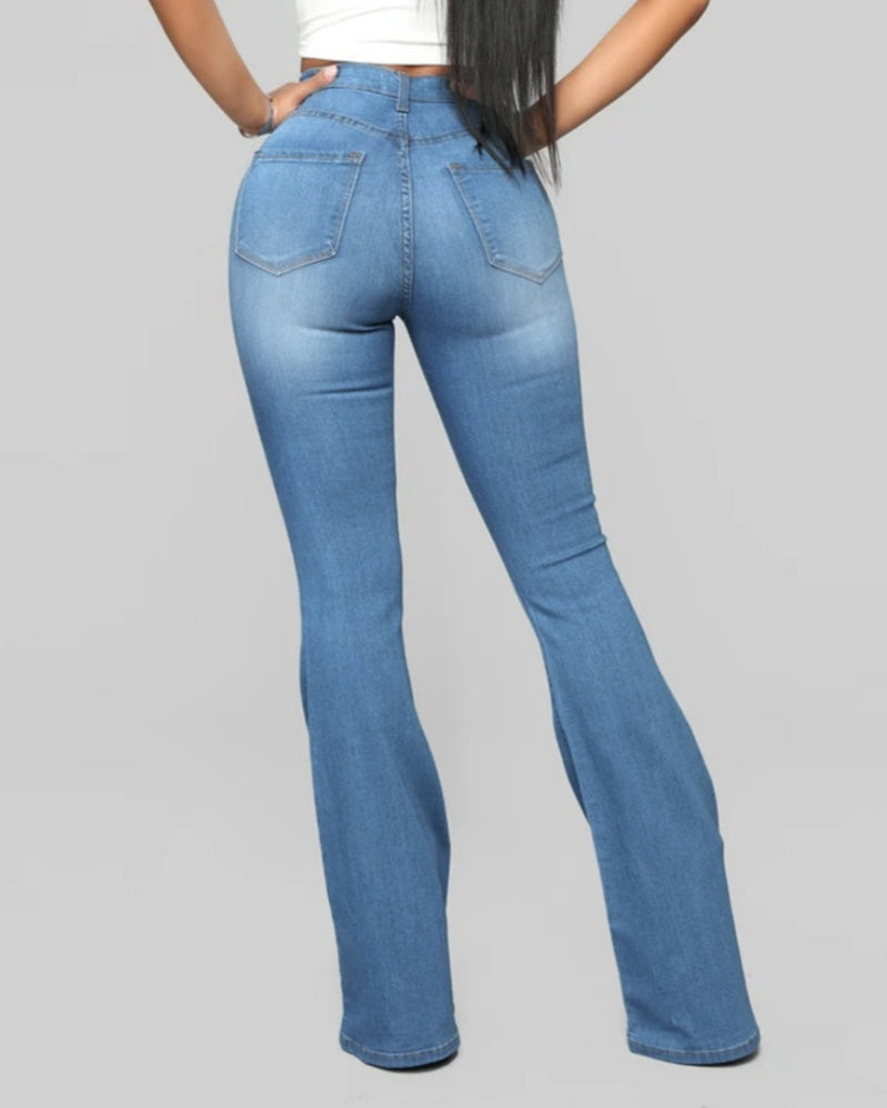 Jeans mit Hoher Taille