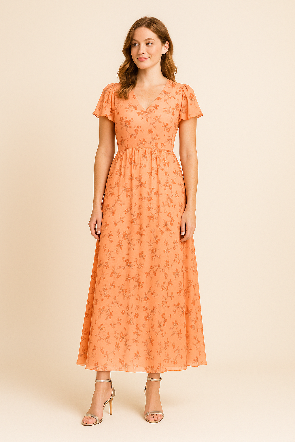 HERBERGER | Atmungsaktives Damen Midikleid elegant für Sommer