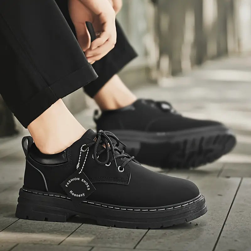 Trevino Klassische Schnürschuhe Mit Runder Zehen