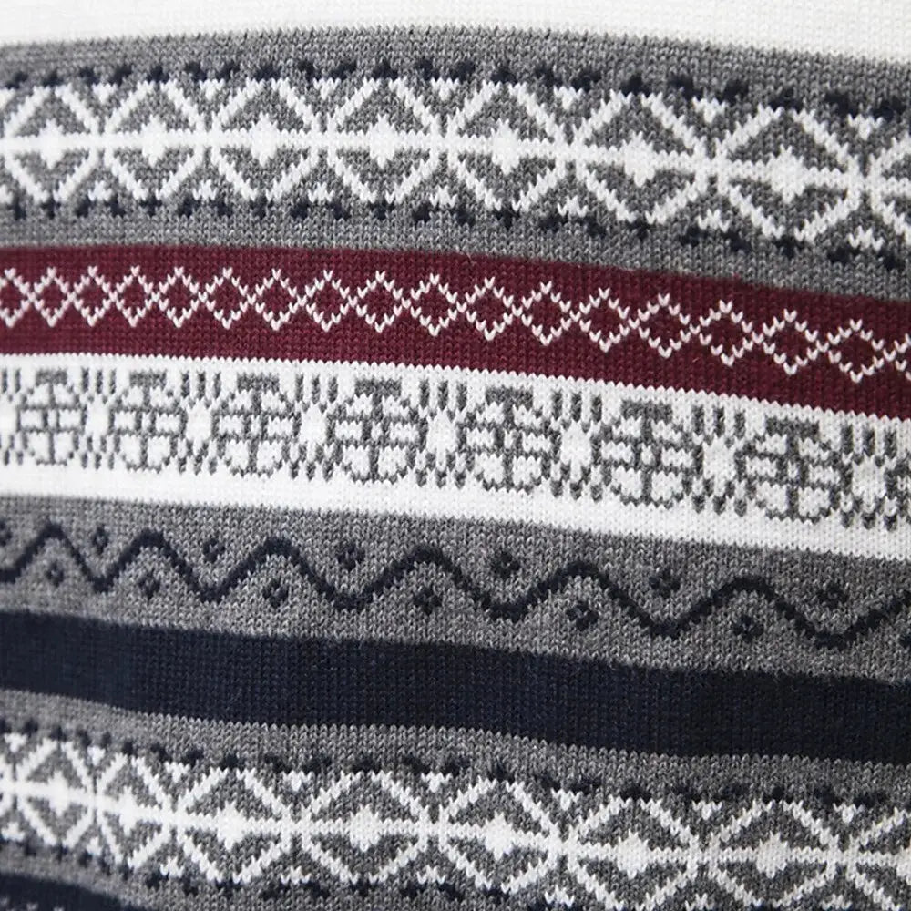 Strickpullover mit Reissverschluss