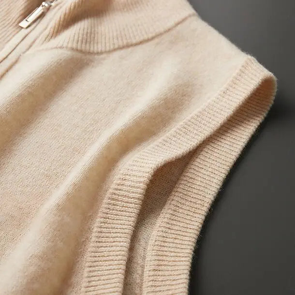 Strickweste aus 100% Merinowolle