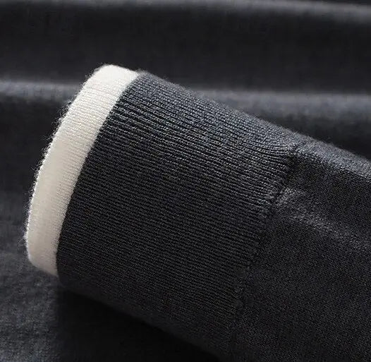 100% Merinowolle Rundhalsausschnitt 2 in 1