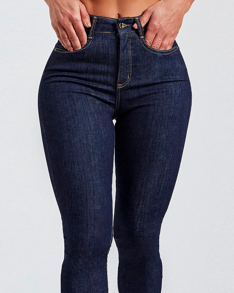 Hochelastische Kolumbianische Jeans