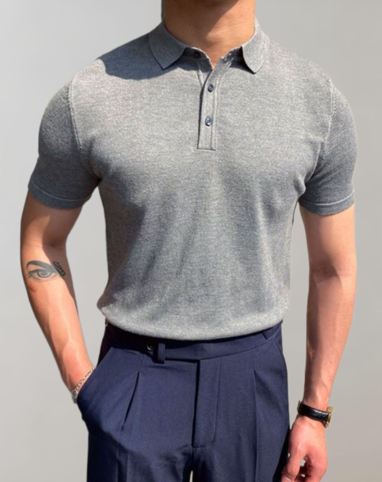 Zentralstil Herren Langarm Langarmshirt