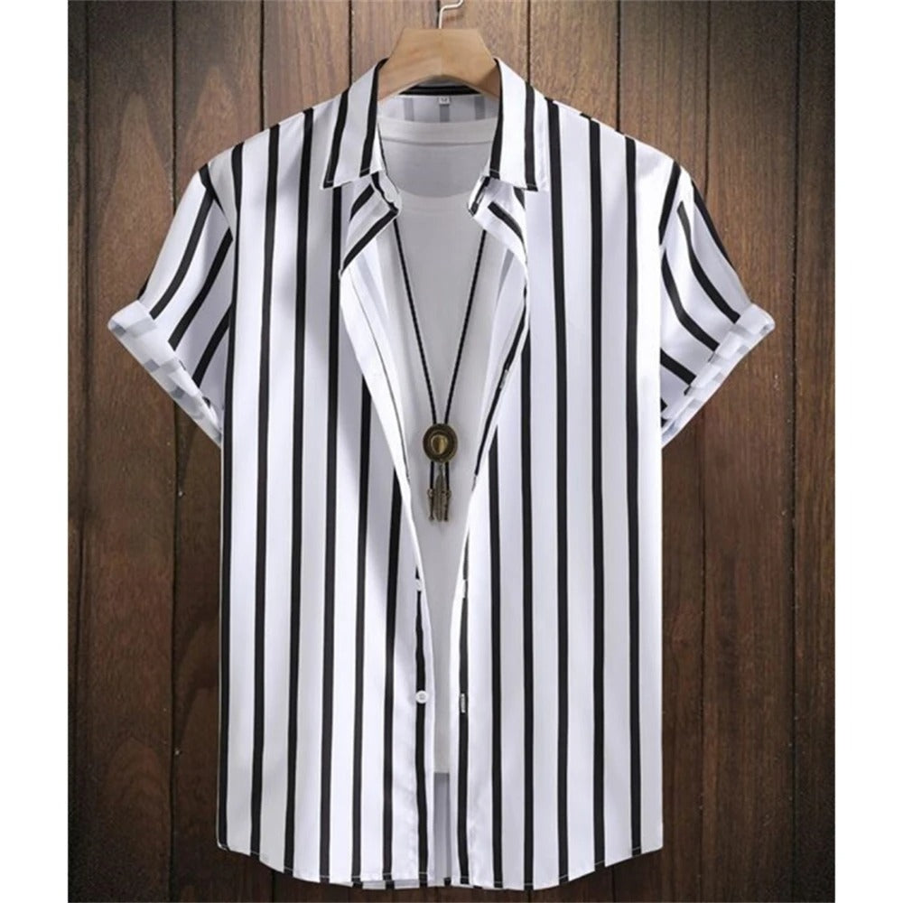 Streifenzug Herrenhemd