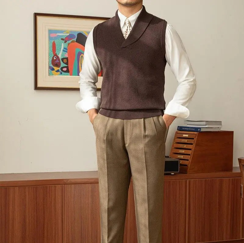 Britische Strickweste